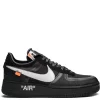 Women Nike X Off-White The 10: Air Force 1 Low "Black" Sneakers