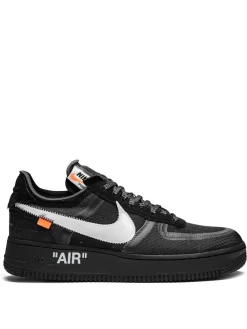 Women Nike X Off-White The 10: Air Force 1 Low "Black" Sneakers