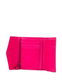 Women Off-White Logo Tri-fold Wallet -Off-White 14750289 43200341 1000