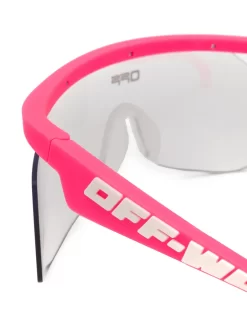 Women Off-White Mask Rectangular-frame Sunglasses -Off-White 14756834 26296463 1000