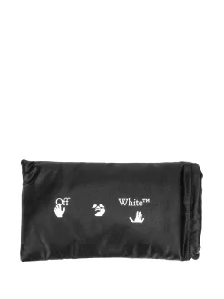 Women Off-White Metal Mask Geometric Frame Sunglasses -Off-White 14756850 26296961 1000