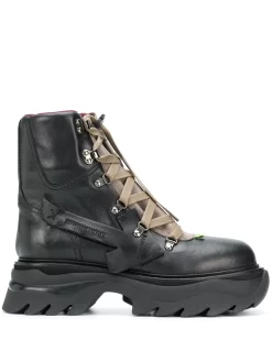 Men Off-White Equipment Platform Boots
