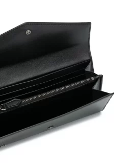 Women Off-White Leather Flap Wallet 5 Women Off-White Leather Flap Wallet -Off-White 15341276 40062468 1000