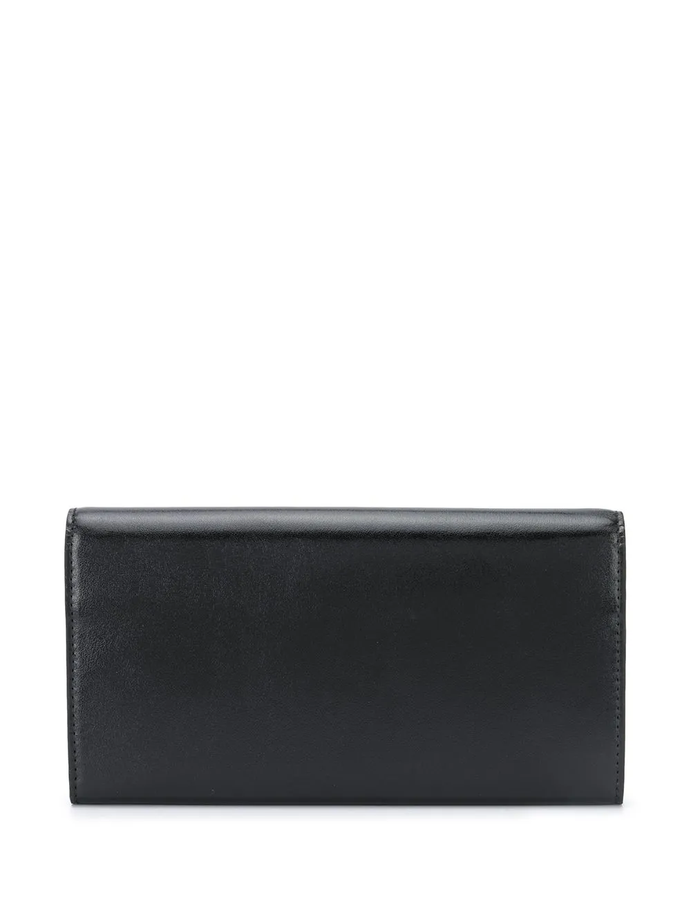Women Off-White Leather Flap Wallet 2 Women Off-White Leather Flap Wallet - Image 2