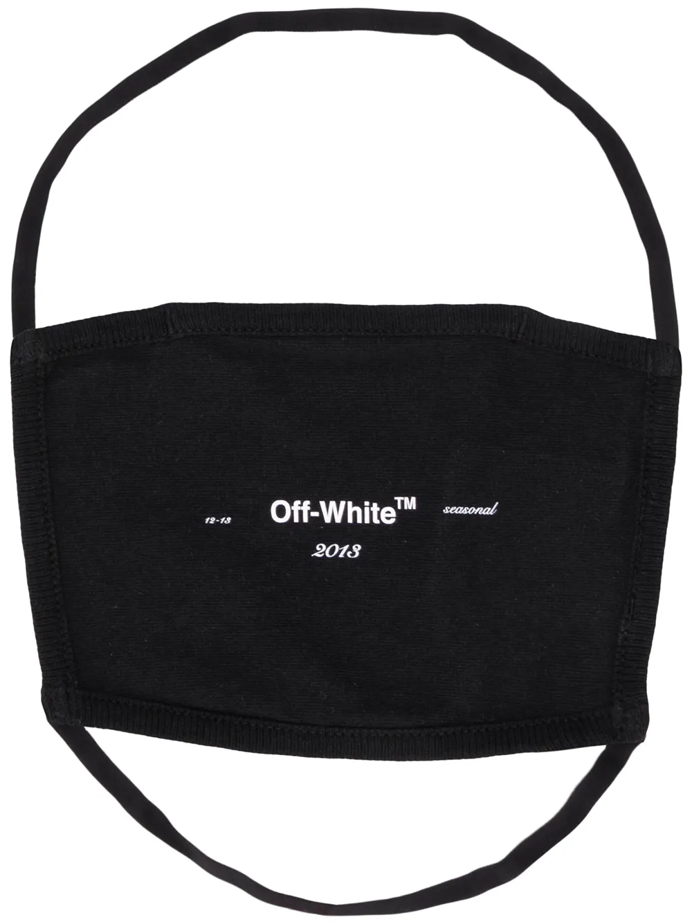 Women Off-White Logo-print Face Mask 1 Women Off-White Logo-print Face Mask