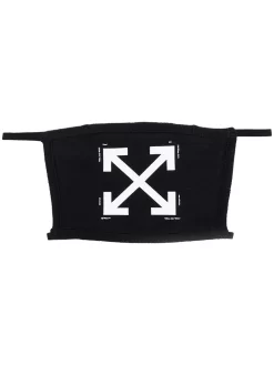 Women Off-White Arrows Print Face Mack