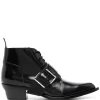 Men Off-White Side Buckle-detail Boots