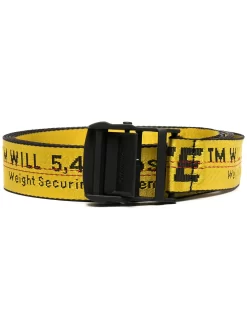 Women Off-White Logo-tape Adjustable-fit Belt