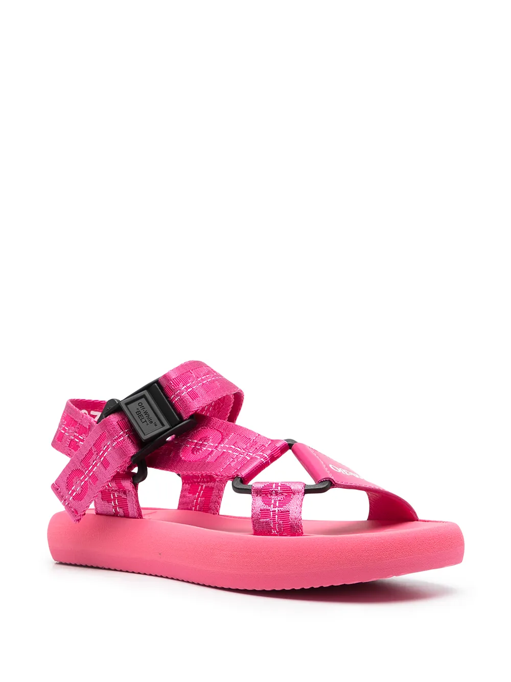 Women Off-White Chunky Logo-print Sandals 2 Women Off-White Chunky Logo-print Sandals - Image 2