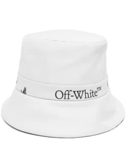 Women Off-White Logo-print Bucket Hat