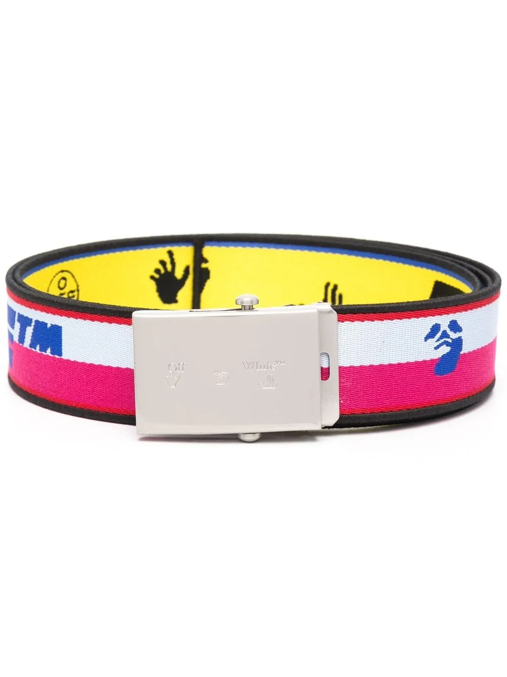 Women Off-White Logo Industrial Belt 1 Women Off-White Logo Industrial Belt