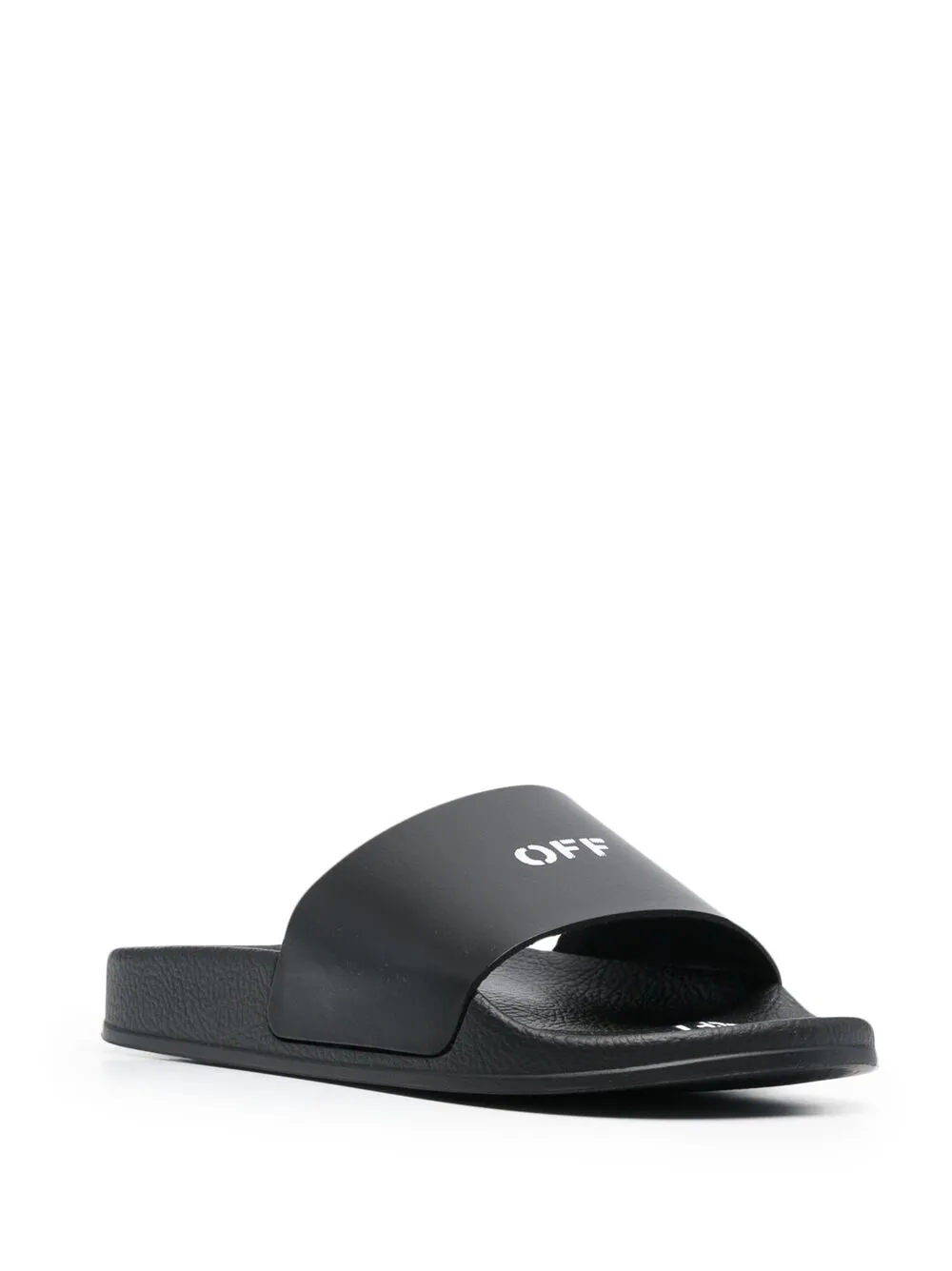 Women Off-White Logo-print Arrow Slides 2 Women Off-White Logo-print Arrow Slides - Image 2