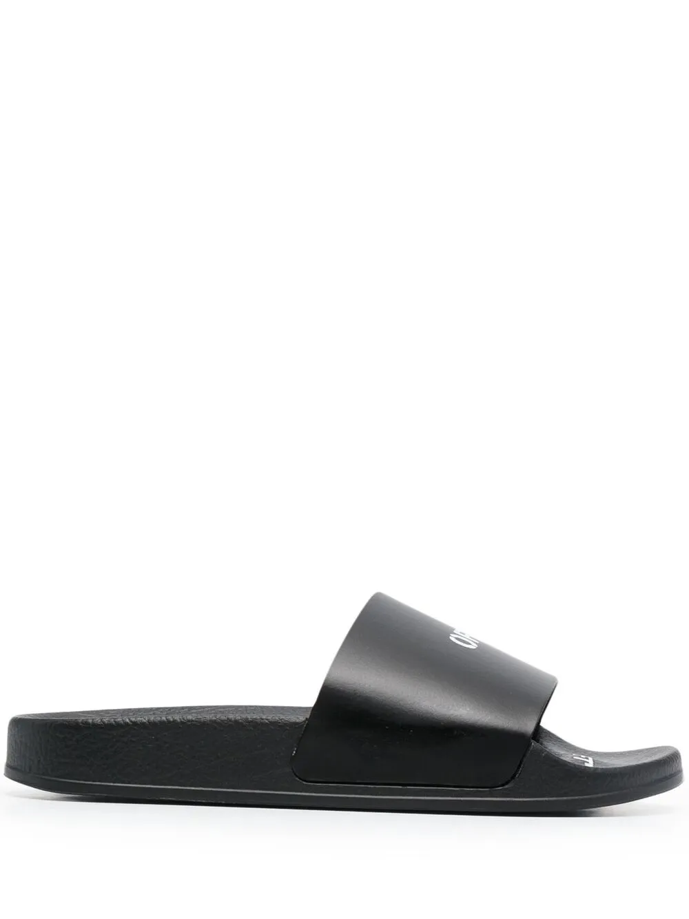 Women Off-White Logo-print Arrow Slides 1 Women Off-White Logo-print Arrow Slides