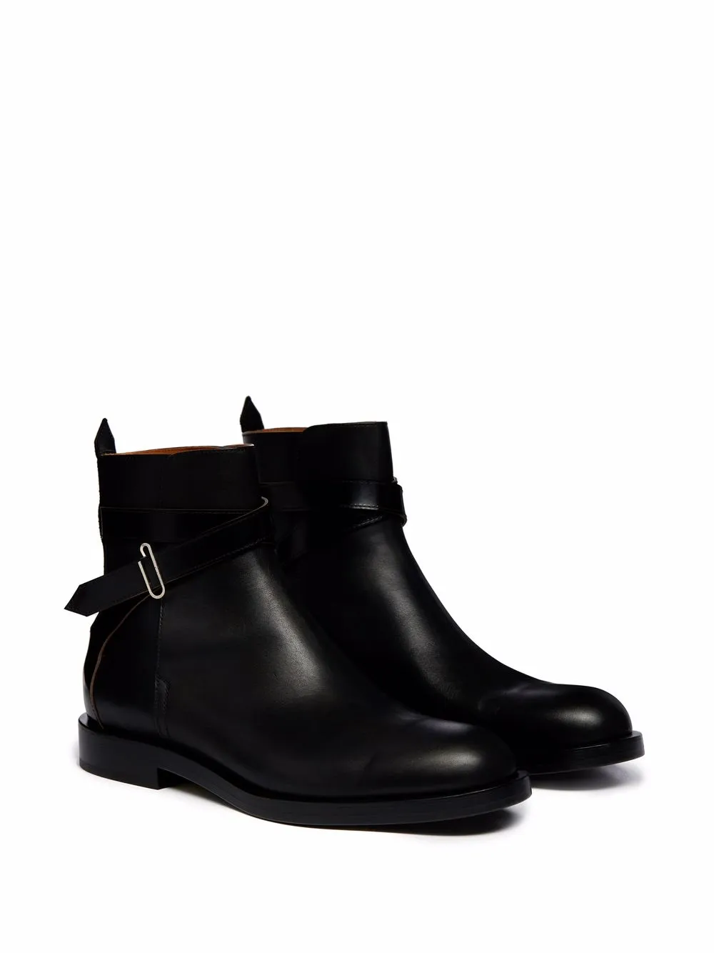 Men Off-White Paperclip Detail Ankle Boots 2 Men Off-White Paperclip Detail Ankle Boots - Image 2