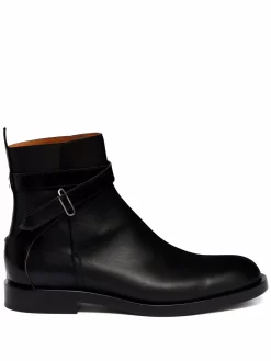Men Off-White Paperclip Detail Ankle Boots