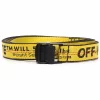 Women Off-White Mini Industrial Belt