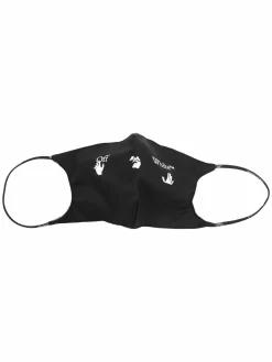 Women Off-White Swimm Logo-print Face Mask