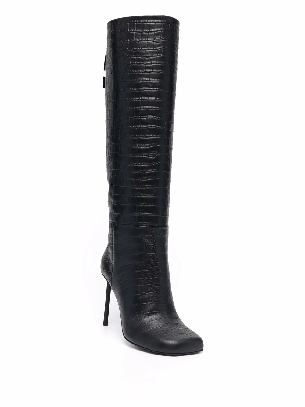 Women Off-White Allen Embossed Knee Boots 2 Women Off-White Allen Embossed Knee Boots - Image 2