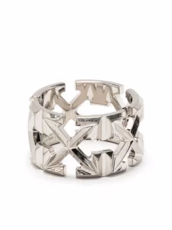 Women Off-White Signature Arrows-motif Ring