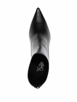 Women Off-White Doll Wedge Ankle Boots -Off-White 16868551 34254658 1000