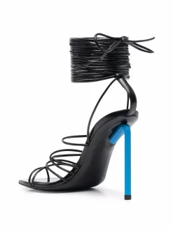 Women Off-White Allen Wrap-ankle Sandals -Off-White 16868563 34741986 1000