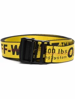 Women Off-White Classic Industrial Belt
