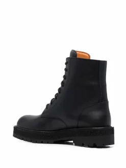 Men Off-White Metallic-detail Ankle Boots -Off-White 17199236 35017788 1000