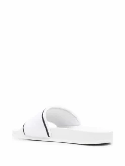Men Off-White Towel Logo-embroidered Slides -Off-White 17422462 36060973 1000