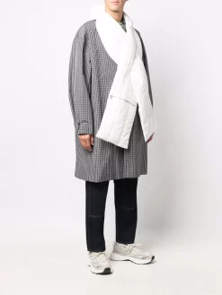 Women Off-White Padded-effect Scarf 7 Women Off-White Padded-effect Scarf -Off-White 17494431 36461361 1000