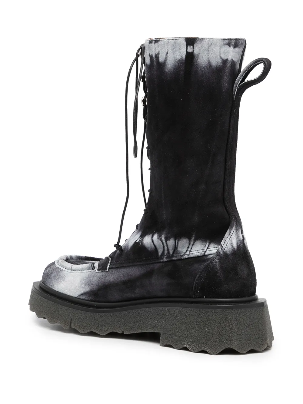 Women Off-White Tie-dye Sponge Boots 3 Women Off-White Tie-dye Sponge Boots - Image 3