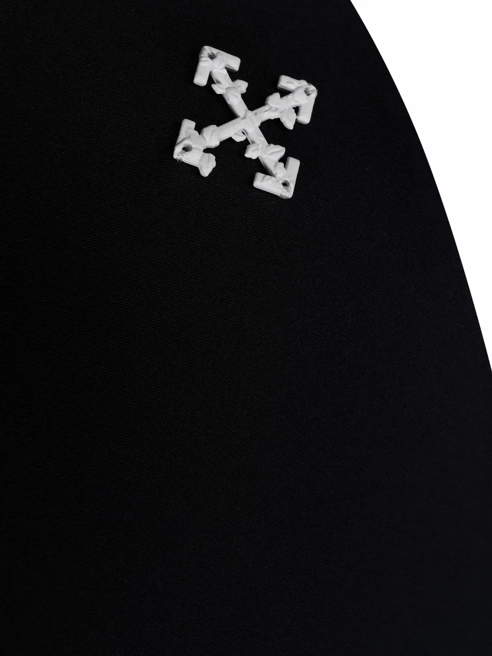 Women Off-White Arrow Plaque One-shoulder Swimsuit 3 Women Off-White Arrow Plaque One-shoulder Swimsuit - Image 3