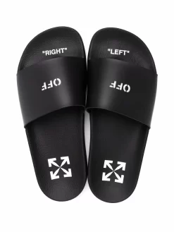 Women Off-White Logo-print Pool Slides 7 Women Off-White Logo-print Pool Slides -Off-White 17590480 38411874 1000