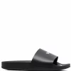 Women Off-White Logo-print Pool Slides