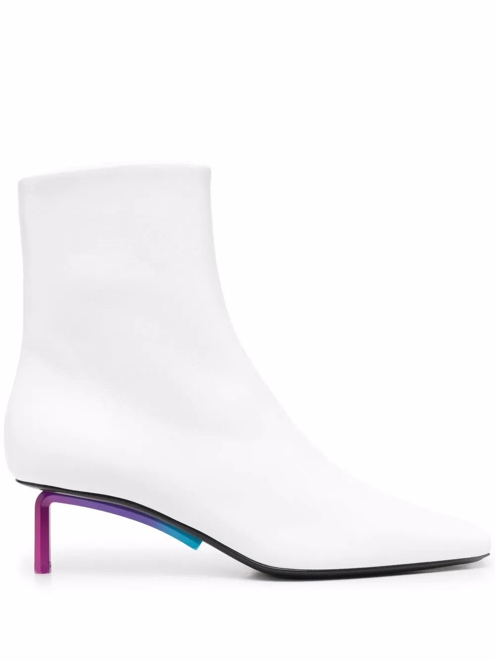 Women Off-White Allen Square-toe Ankle Boots 1 Women Off-White Allen Square-toe Ankle Boots
