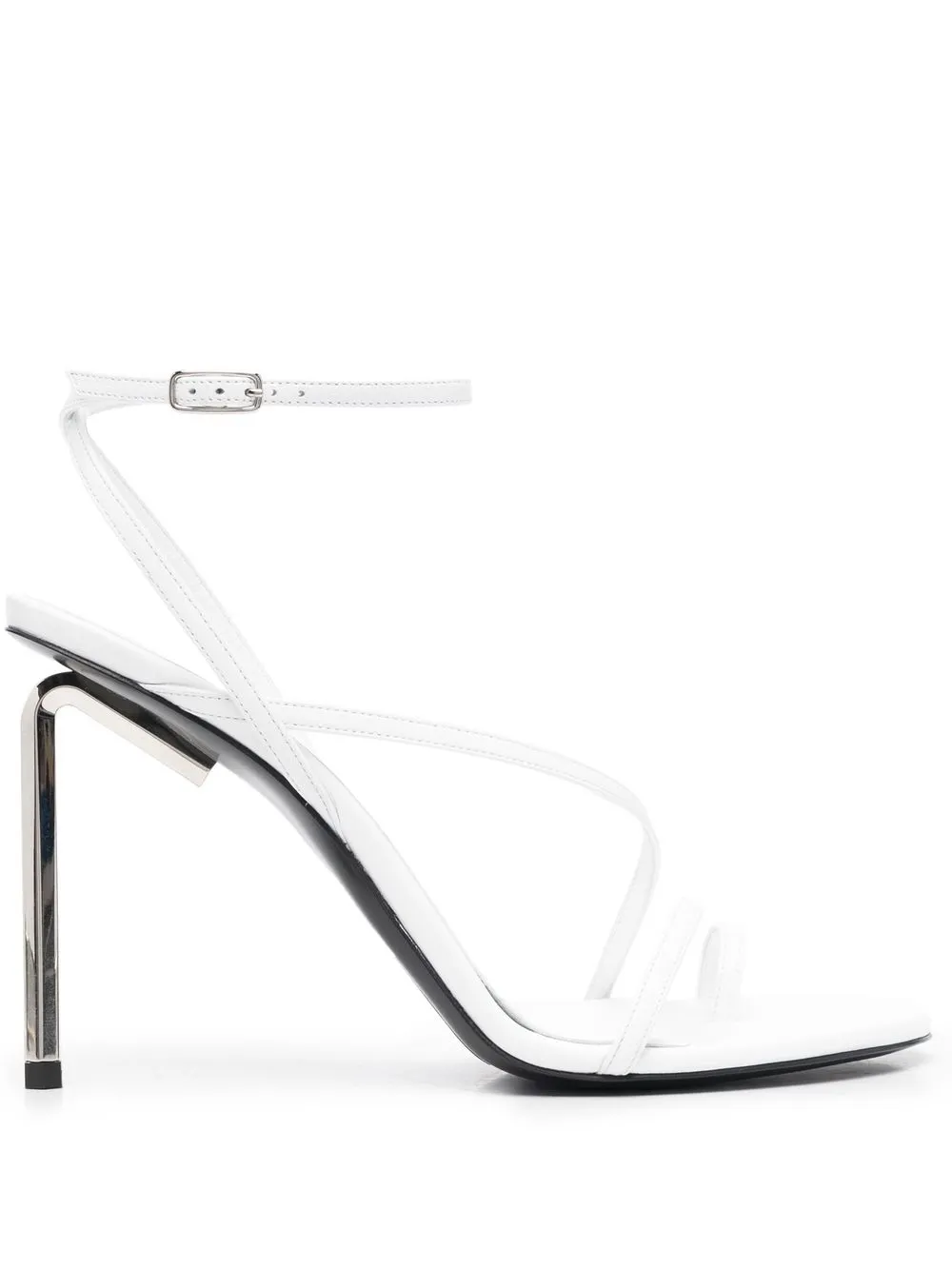 Women Off-White Allen Strappy Sandals 1 Women Off-White Allen Strappy Sandals