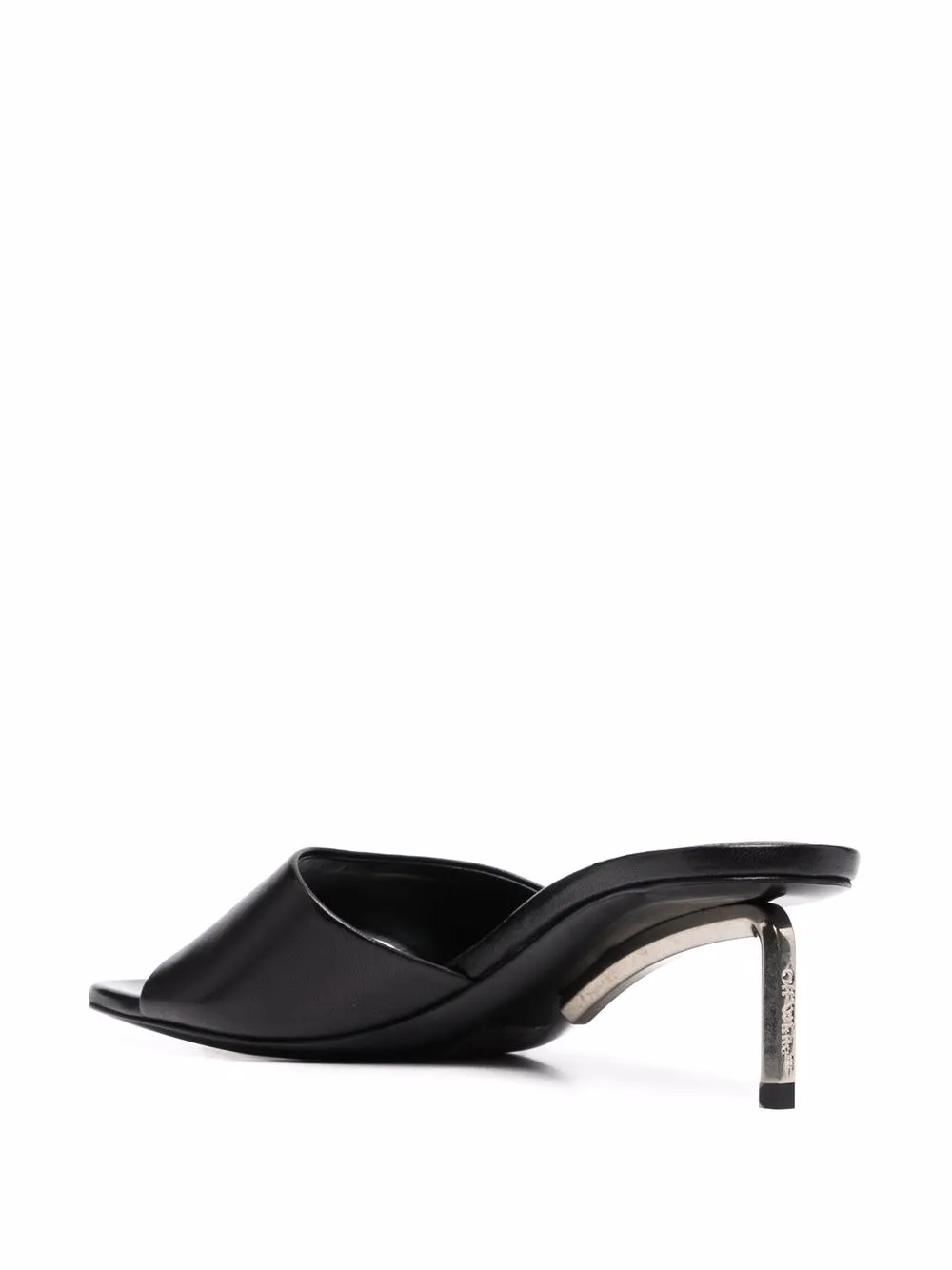 Women Off-White Allen Metallic Heel Mules 3 Women Off-White Allen Metallic Heel Mules - Image 3