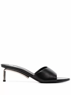 Women Off-White Allen Metallic Heel Mules