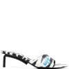 Women Off-White Allen Zebra-print Mules