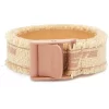 Women Off-White Industrial Raffia Belt