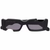 Women Off-White Cady Cut-out Rectangular-frame Sunglasses