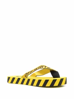 Men Off-White Industrial-strap Flip Flop -Off-White 17595040 36863988 1000