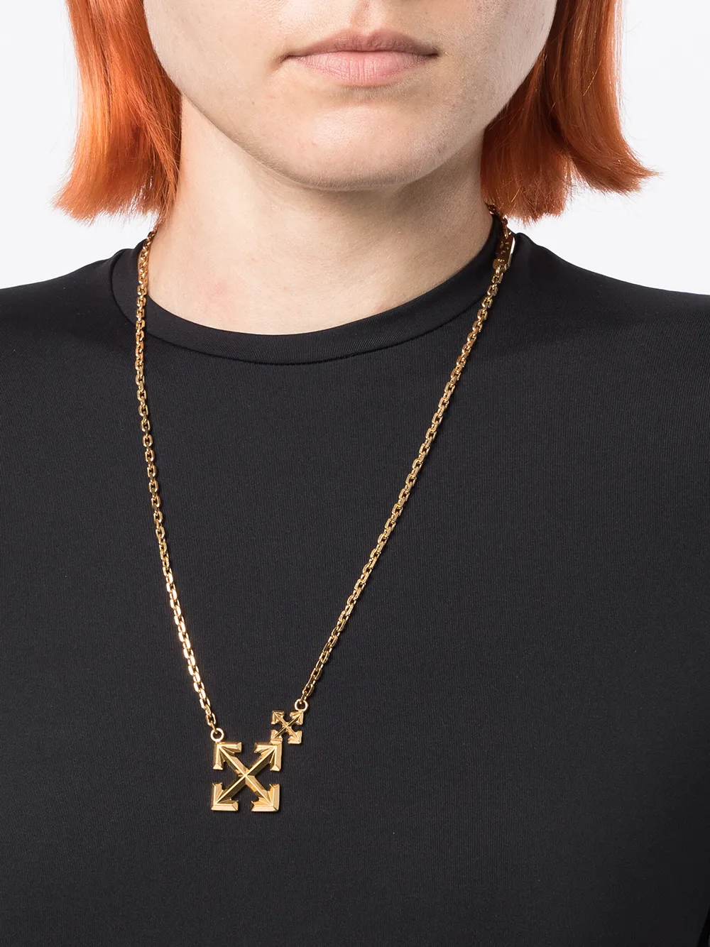 Women Off-White Arrows Pendant Necklace 2 Women Off-White Arrows Pendant Necklace - Image 2