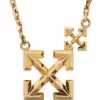 Women Off-White Arrows Pendant Necklace