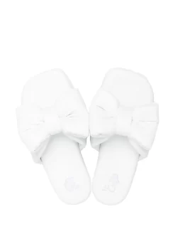 Women Off-White Extra Padded Bow Slides 7 Women Off-White Extra Padded Bow Slides -Off-White 18012499 39863629 1000
