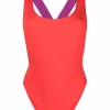 Women Off-White Logo-band Swimsuit