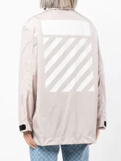 Women Off-White Diag Track Coat 10 Women Off-White Diag Track Coat -Off-White 18322804 39303045 1000