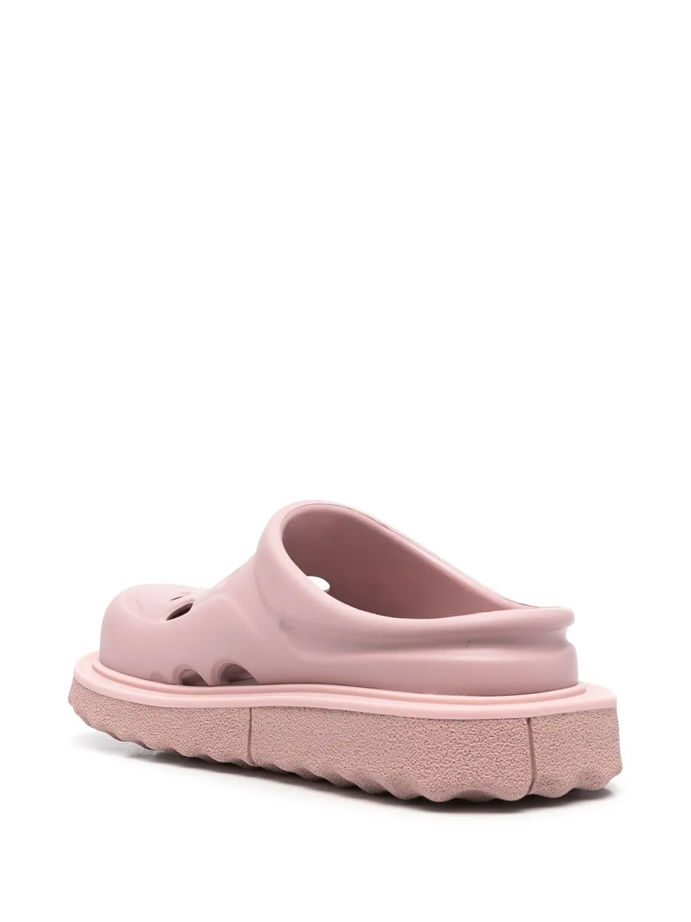 Women Off-White Sponge Perforated Clogs 3 Women Off-White Sponge Perforated Clogs - Image 3