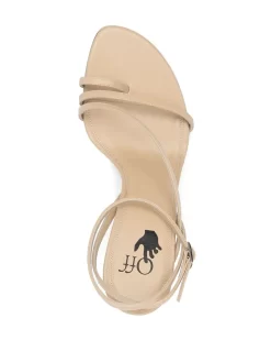 Women Off-White Open-toe Strap-detail Sandals -Off-White 18384949 39455056 1000