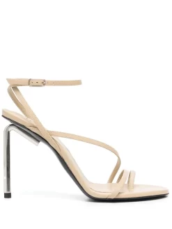 Women Off-White Open-toe Strap-detail Sandals
