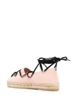 Women Off-White Front Lace-up Espadrilles -Off-White 18516480 39992248 1000